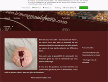 Tablet Screenshot of lesmacaronsdefrane.com